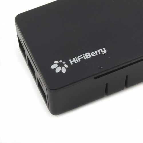 HighPi Raspberry Pi Case for Pi4, Black HiFiBerry