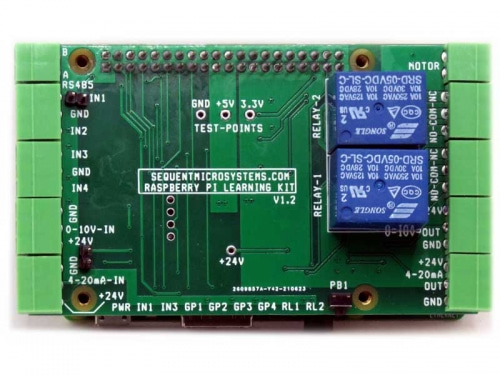 I/O Learning HAT with Full Node-RED Tutorial for Raspberry Pi