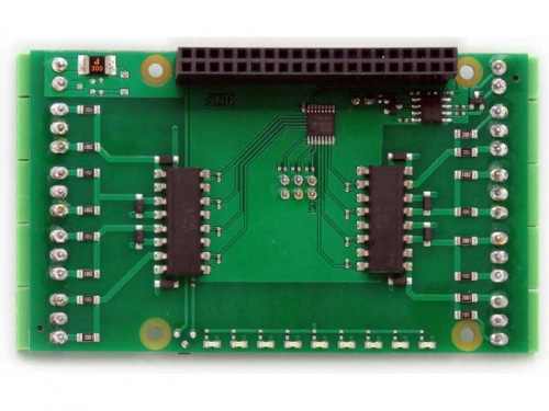 Eight HV Digital Inputs 8-Layer Stackable HAT for Raspberry Pi